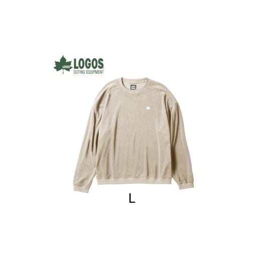 ふるさと納税 服 女 京都府 城陽市 LBL ボディリカバリーウェア ベロアスウェット L ベージュ 就寝時におすすめ 35212662 1718729