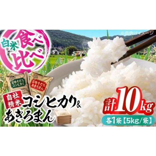 ふるさと納税 米 コシヒカリ 広島県 三次市 令和7年産 スピード発送 盆地そだちコシヒカリ&amp;あきろまん 各5kg(2kg×1袋) 三次市 / 福田農場 APBM013 令…