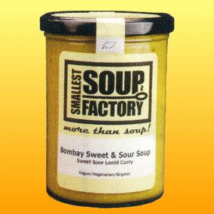 オーガニックスープ　SMALLEST SOUP FACTORYスープ　陽気なインド人も仰天ボンベイ（ムンバイ）の甘くてすっぱい魂の思い出スープ｜furusatoeki