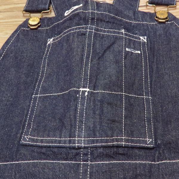 【売切れ】ヘッドライト　HEADLIGHT　実名復刻　9.5oz SPECIAL WEAVE DENIM SUSPENDER BACK  OVERALLS　オーバーオール【HD42255】ワンウォッシュ｜furutaka｜03