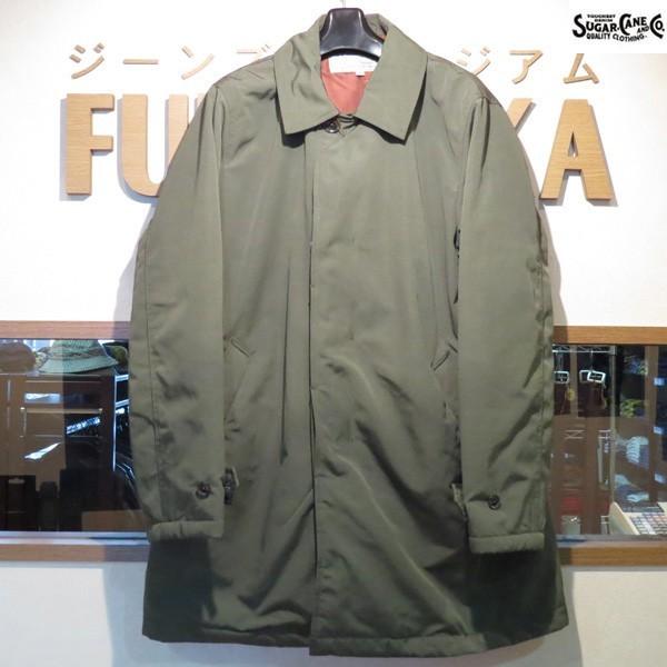 ポイント15倍 シュガーケーン Sugar Cane ステンカラーコート T オリーブ 149番色 コート C Sc パティング 売り出し