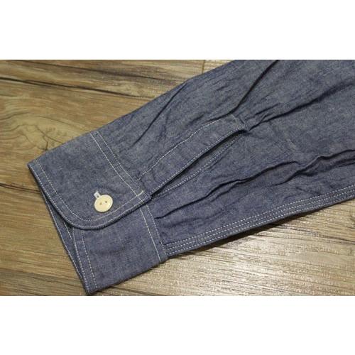 SUGAR CANE シュガーケーン Sugar Cane ブルーシャンブレー長袖ワーク