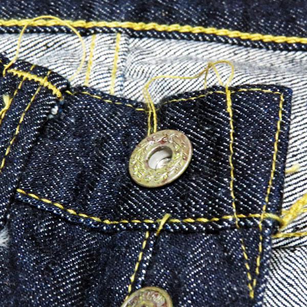 【売切れ】シュガーケーン Sugar Cane Made in USA 13オンスブルーデニム・ウエストオーバーオール 1944モデル（ルーズ