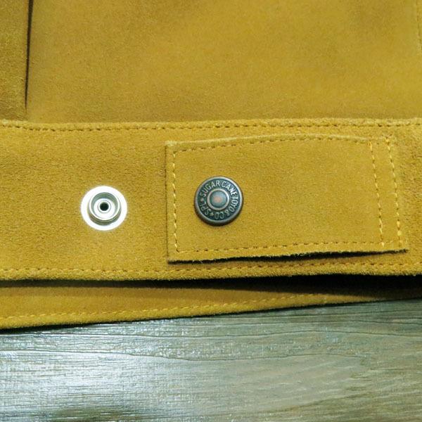 SALE  シュガーケーン　Sugar Cane 　COW SPLIT LEATHER BLOUSE THINSULATE FILLED【SC80601】キャメルの画像
