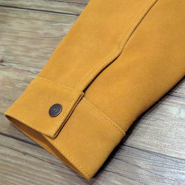 SALE  シュガーケーン　Sugar Cane 　COW SPLIT LEATHER BLOUSE THINSULATE FILLED【SC80601】キャメルの画像