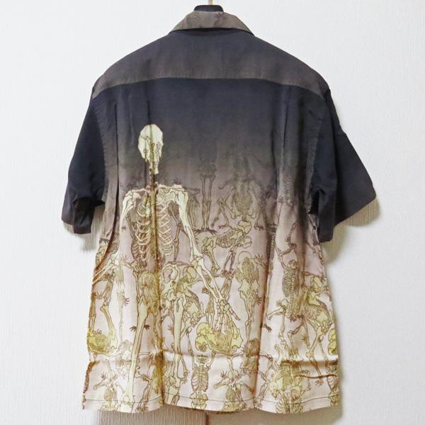 SUN SURF サンサーフ アロハシャツ Sun Surf×河鍋暁斎 日本の意匠 画鬼