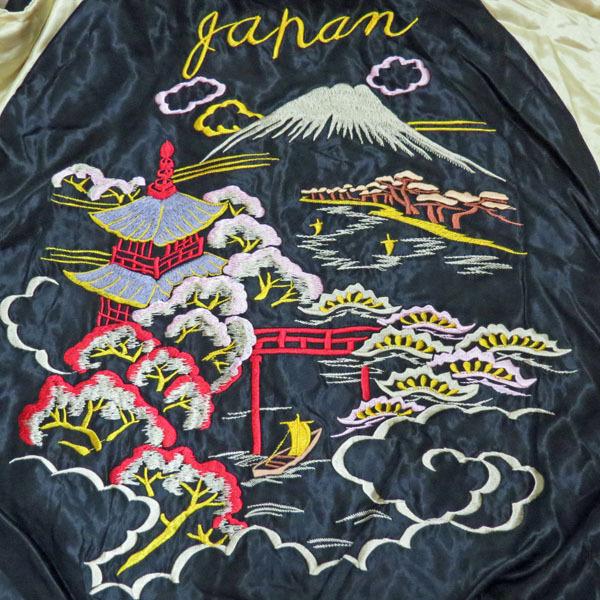 SALE　テーラー東洋　スカジャン　TAILOR TOYO　アセテートスカ　ROARING TIGER ×LANDSCAPE　虎×風景【TT14892】シルバー スーベニア スカジャン TAILOR 東洋 テーラートーヨー