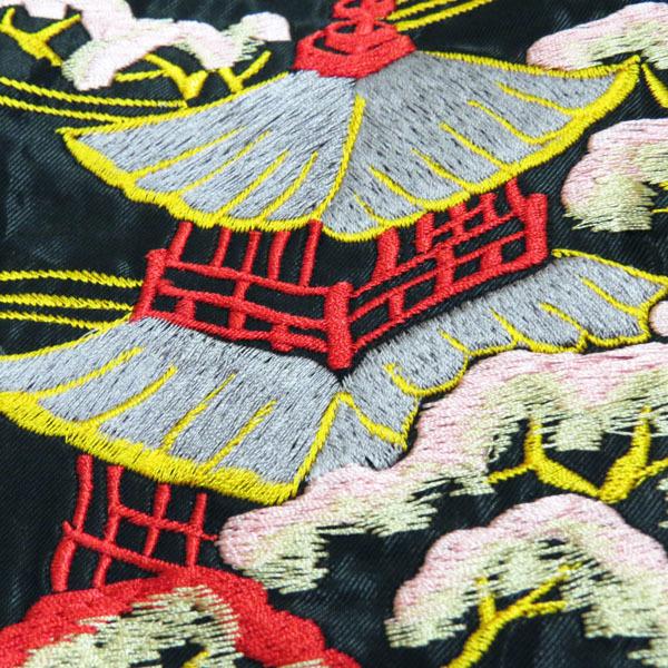 SALE　テーラー東洋　スカジャン　TAILOR TOYO　アセテートスカ　ROARING TIGER ×LANDSCAPE　虎×風景【TT14892】シルバー スーベニア スカジャン TAILOR 東洋 テーラートーヨー