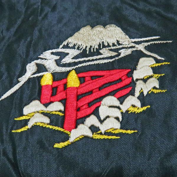 SALE　テーラー東洋　スカジャン　TAILOR TOYO　アセテートスカ　ROARING TIGER ×LANDSCAPE　虎×風景【TT14892】シルバー スーベニア スカジャン TAILOR 東洋 テーラートーヨー