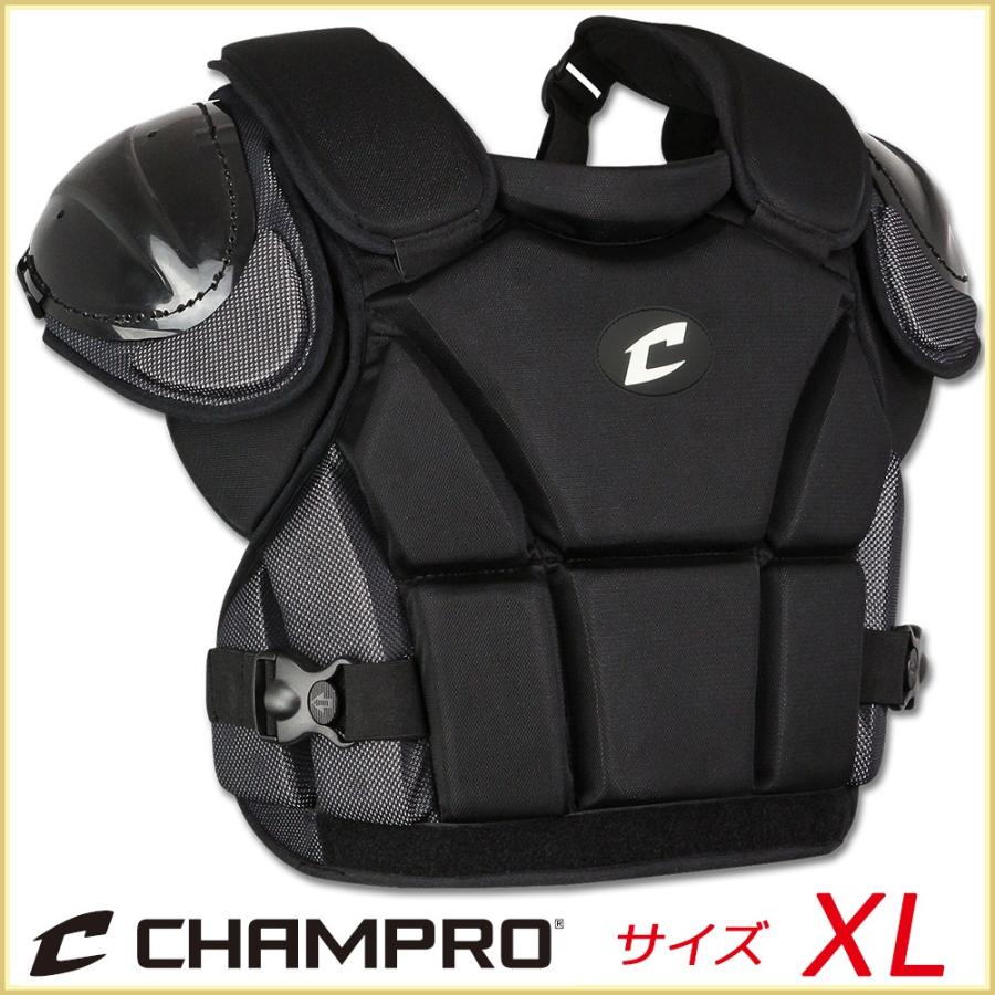 野球 / ソフトボール 審判用 プロテクター XLサイズ Champro Pro-Plus アンパイア 用具 （国内正規品）｜furuteyjpn01