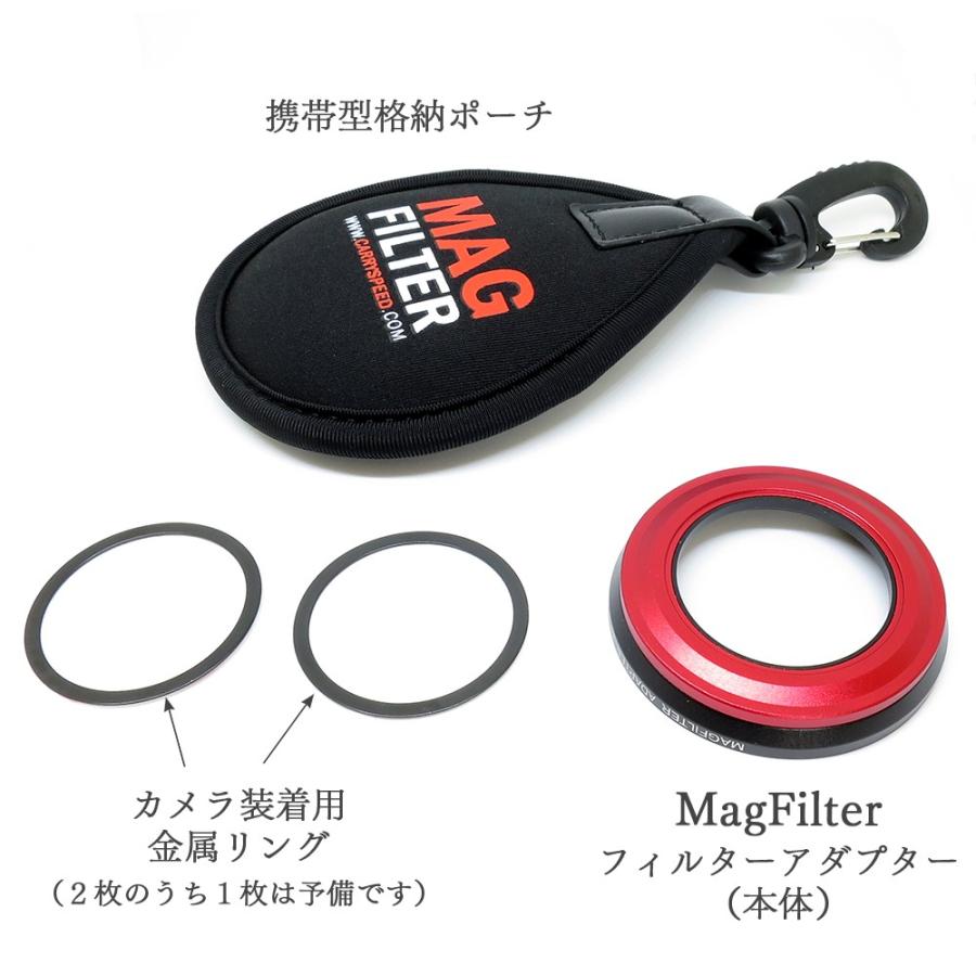 デジカメ用 フィルター アダプター CarrySpeed MagFilter (Sony RX100 