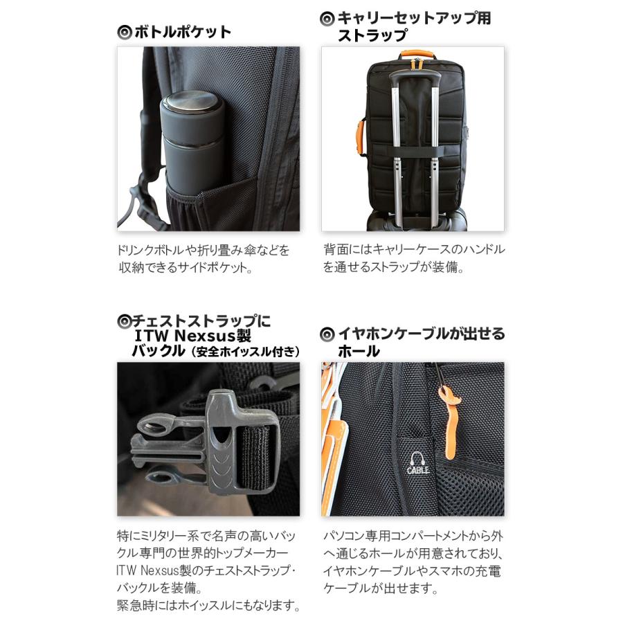 旅の達人が使う背負えるスーツケース」 3WAY バックパック PC