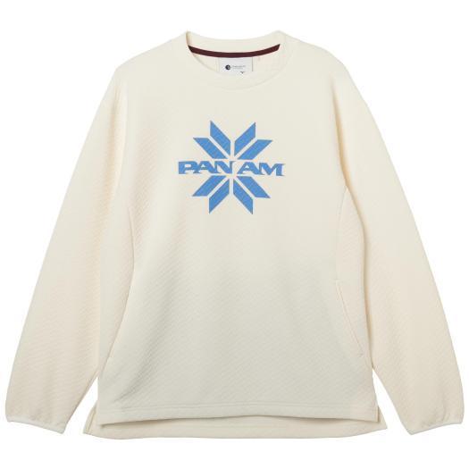 ミズノ　PANAM 　ブレスサーモリップルキルトクルーネックシャツ　メンズ Go to by mizuno 30％OFF ミズノ PANAM ブレスサーモリップルキルト