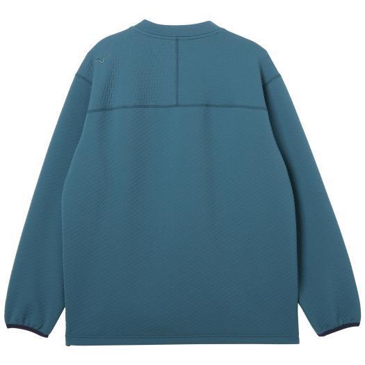 ミズノ　PANAM 　ブレスサーモリップルキルトクルーネックシャツ　メンズ Go to by mizuno 30％OFF ミズノ PANAM ブレスサーモリップルキルト