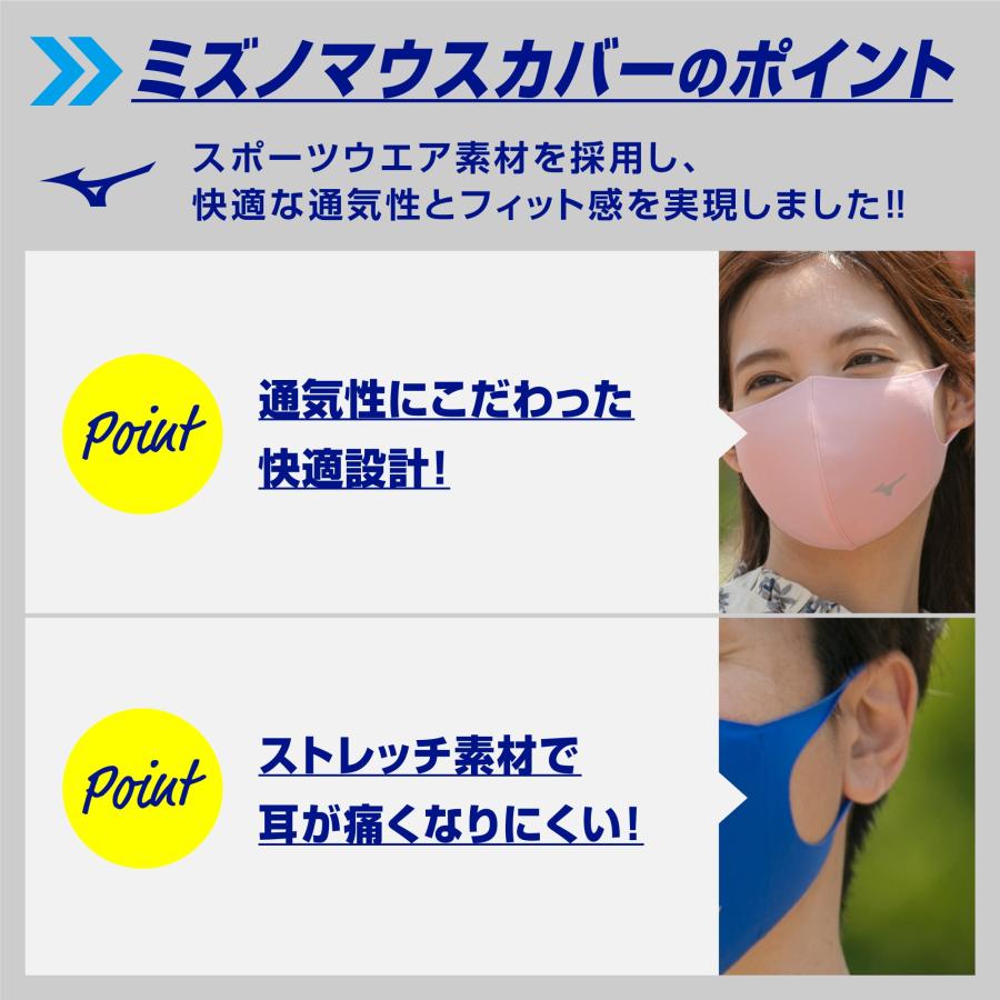 MIZUNO（ミズノ） 【接触冷感】アイスタッチミズノマウスカバー ユニ