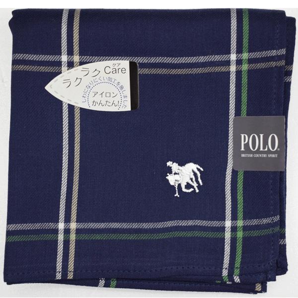 POLO BCS（ポロ・ビーシーエス） POLO ポロハンカチ メンズ しわになり
