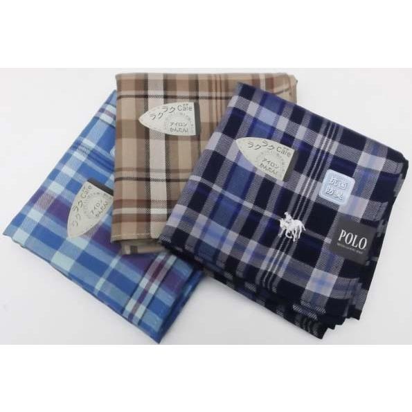 POLO BCS（ポロ・ビーシーエス） POLO ポロハンカチ メンズ しわになり