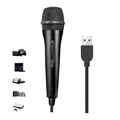 Switch マイク カラオケマイク USBマイク 3mケーブル 有線マイク