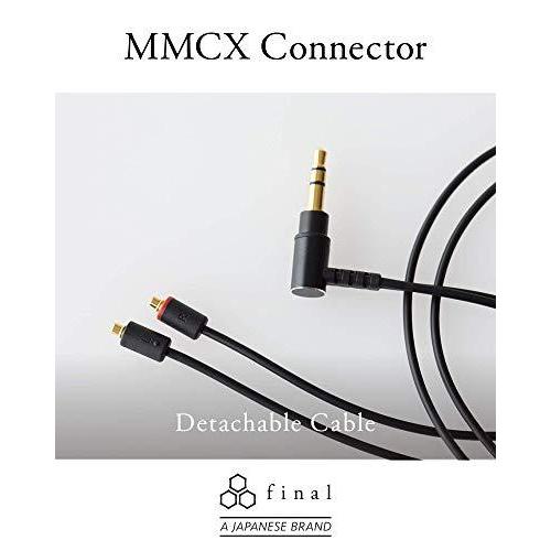 final E4000 カナル型イヤホン MMCX端子 リケーブル対応 ファイナル 