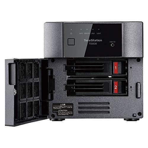 バッファロー TS3220DN0202 TeraStation TS3220DNシリーズ 2ベイデスクトップNAS 2TB