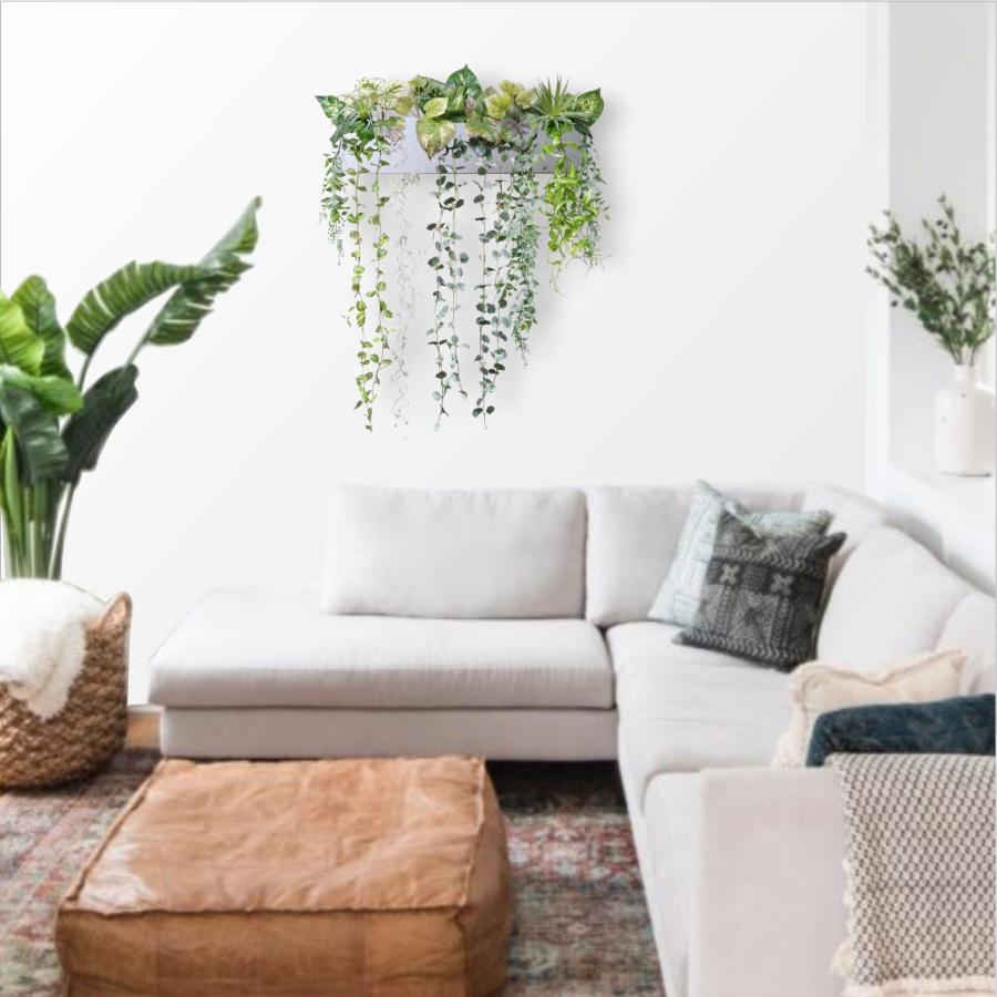 フェイクグリーンオブジェ & ベンチ型オブジェ オーダー受付 ♪ ウェルカム gsb 観葉植物 種類 おしゃれ 室内 人工観葉植物 フェイク