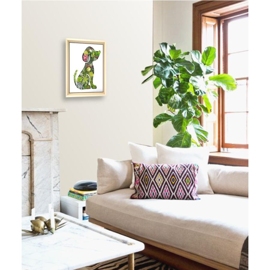 犬 いぬ イヌ 観葉植物 フェイクグリーン 人工 インテリア おしゃれ 造花 絵画 壁掛け 誕生日 結婚 動物病院 プレゼント ギフト お祝い Inu 2ap ヒューズカンパニー 通販 Yahoo ショッピング