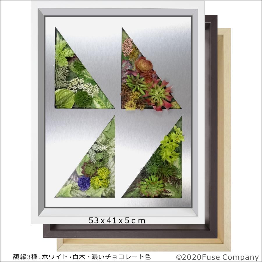 三角 観葉植物 フェイクグリーン 人工 造花 壁掛け インテリア 多肉 アートパネル おしゃれ 絵画 プレゼント 新築 開店 結婚 誕生 祝い Sankaku ヒューズカンパニー 通販 Yahoo ショッピング