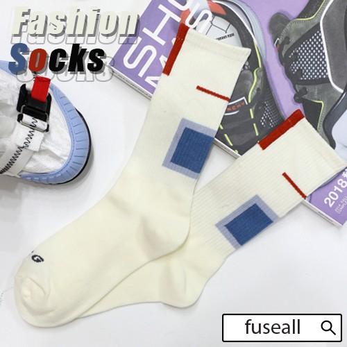 期間限定セール中 ストリートファッション カラーソックス 靴下 ハイブランド系 ストリート系 夏ファッション 入学 卒業 Street Fashion Atg Socks0011 Fuseall 通販 Yahoo ショッピング