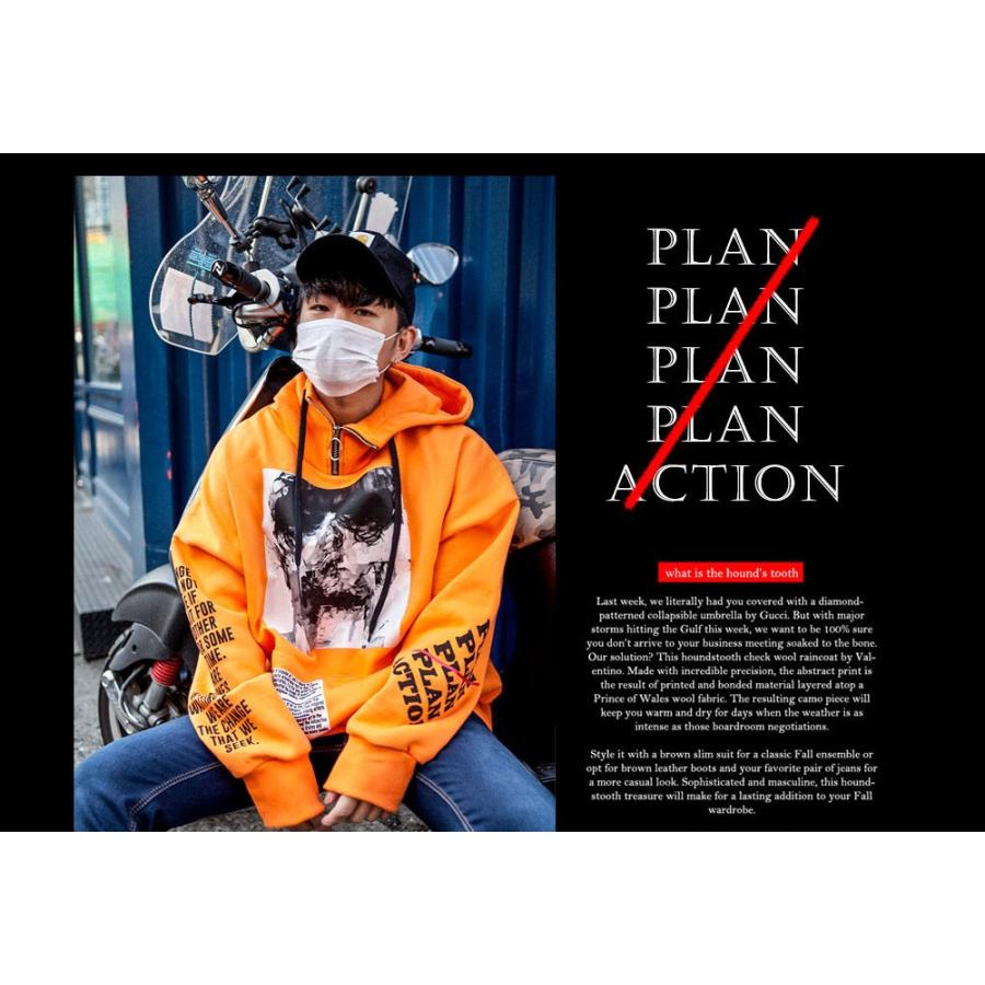 Action パーカー フーディ メンズパーカー ストリートファッション 暖かい 冬 秋 新作 人気なデザイン メンズ 2カラー ストリート系 K Pop 韓流 Hk Action Hood Top1909 Fuseall 通販 Yahoo ショッピング
