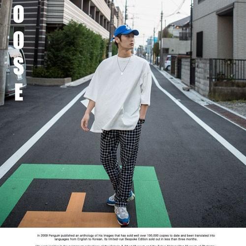 半袖シャツ ベーシック Tシャツ メンズ 4カラー ブラック ホワイト ベージュ 夏新作 半袖シャツ ストリート系 フリーサイズ 韓流 メンズ ファッション Hk Basic Loosefit Top2467 Fuseall 通販 Yahoo ショッピング