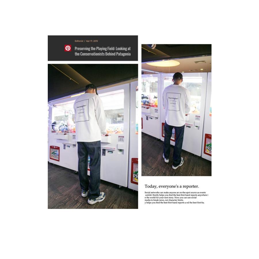 ロングスリーブtシャツ ユニセックス ストリート系 フリーサイズ 韓流 メンズファッション 秋新作 Kポップ 渋谷 スウェットパーカー 春 韓国ファッション Hk Nor Long Tshirts Top Fuseall 通販 Yahoo ショッピング