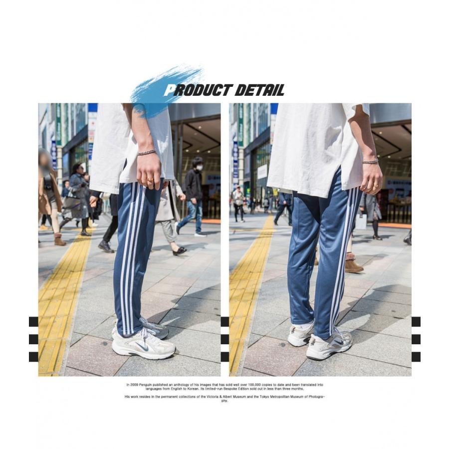 パンツ メンズパンツ ストライプ 6色 アメリカ 服 おしゃれ 履きやすい ストレッチ メンズファッション メンズ 春夏 19 秋新作 Hk Three Line Span Banding Pants1464 Fuseall 通販 Yahoo ショッピング