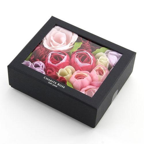 シャリテローズ　グロスローズ　ピンク　薔薇の入浴剤ギフトセット | 