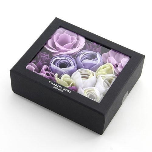 シャリテローズ　グロスローズ　パープル　薔薇の入浴剤ギフトセット | 