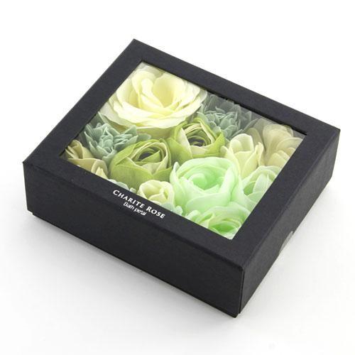 シャリテローズ グロスローズ グリーン 薔薇の入浴剤ギフトセット 030 336 セレジオーネ インテリア雑貨 通販 Yahoo ショッピング