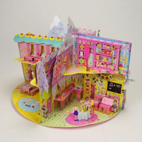 仕掛絵本 ようせいのまほうがっこう 妖精の魔法の学校 しかけ絵本 飛び出す絵本 492 053 セレジオーネ インテリア雑貨 通販 Yahoo ショッピング