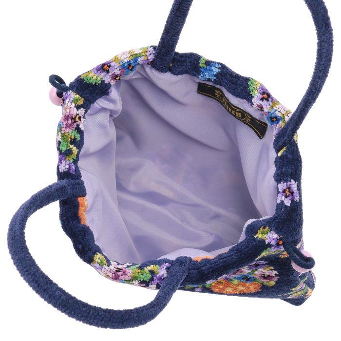 [メール便対応]正規品 FEILER（フェイラー）アメージングバイオレット 手付き巾着（AMV242013）（ホワイトデー 母の日 誕生日 お祝い ギフト） | feiler | 01