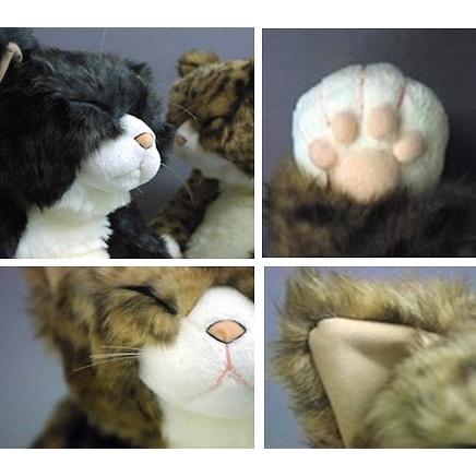 Cuddly(カドリー） ねこのぬいぐるみ 猫のソメゴロー 灰トラ