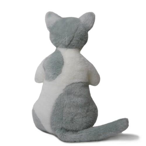 Cuddly(カドリー） ねこのぬいぐるみ 猫の「桜子/Sakurako」白灰