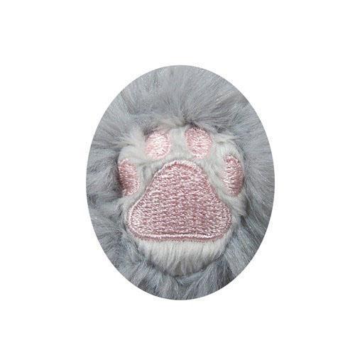 猫のぬいぐるみ　ひざねこ　S グレー （灰トラ/ネコ） |  | 04