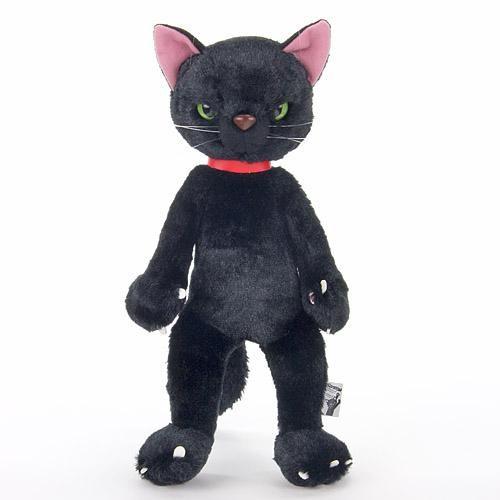 米田民穂 スクラッチ（Scratch） MSサイズ 黒 猫のぬいぐるみ