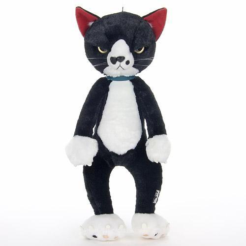 米田民穂 スクラッチ（Scratch） Lサイズ ソックス 猫のぬいぐるみ