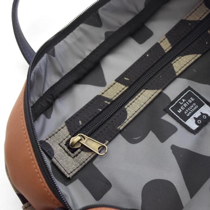 ATSUKO MATANO（マタノアツコ）ボストンバッグ 見つめる猫 キャメル （ギフト プレゼント 贈り物 誕生日 トートバッグ ねこ ネコ） | feiler | 04