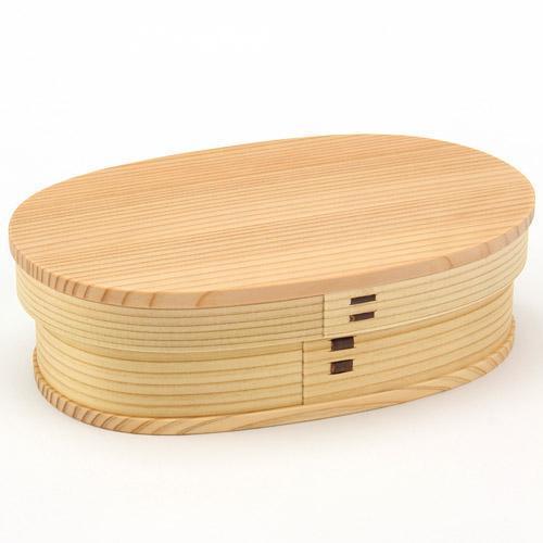 大館曲げわっぱ 小判弁当（小）（木製/お弁当箱）
