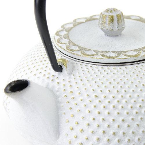 南部鉄器 南部宝生堂 及富 OITOMI 令和霰 令和あられ急須 瓶敷セット