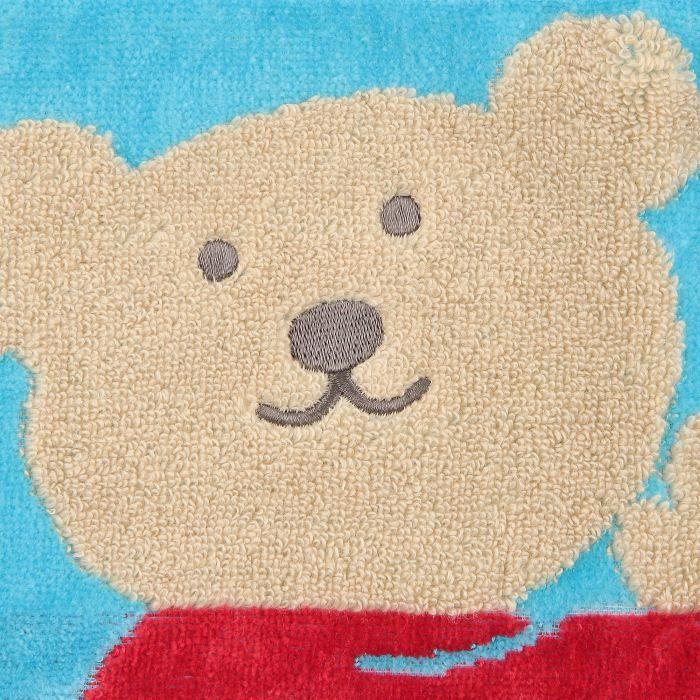 メール便対応]レインボーベア パレード フェイスタオル （プレゼント