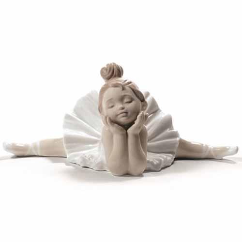 【美品】リヤドロ NAO／バレリーナ LLADRO（リヤドロ） 正規品 NAO 準備できたよ バレリーナ （リヤドロ