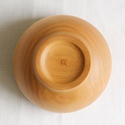 SONOBE 薗部産業 めいぼく椀 さくら 中（お椀/桜/はちみつ色/銘木椀