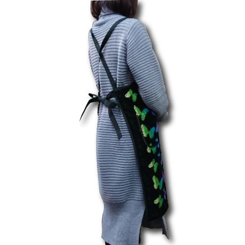 正規品【横浜ナナ 湘南ナナ】nana エプロン バタフライ・チラシ柄 蝶