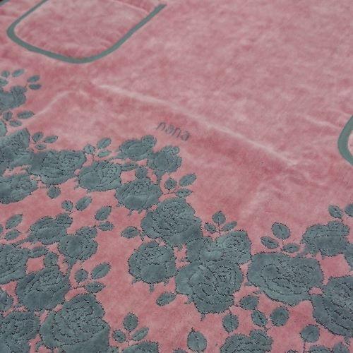 正規品【横浜ナナ 湘南ナナ】nana エプロン 裾ローズ柄 薔薇